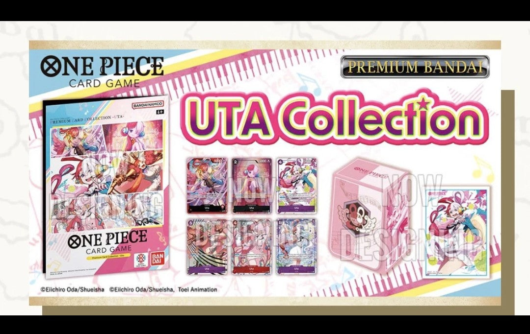 One Piece Uta Card Collection Sealed English