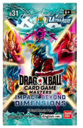 Dragon Ball Super TCG Masters BT31 - Impact Beyond Dimensions Booster Pack