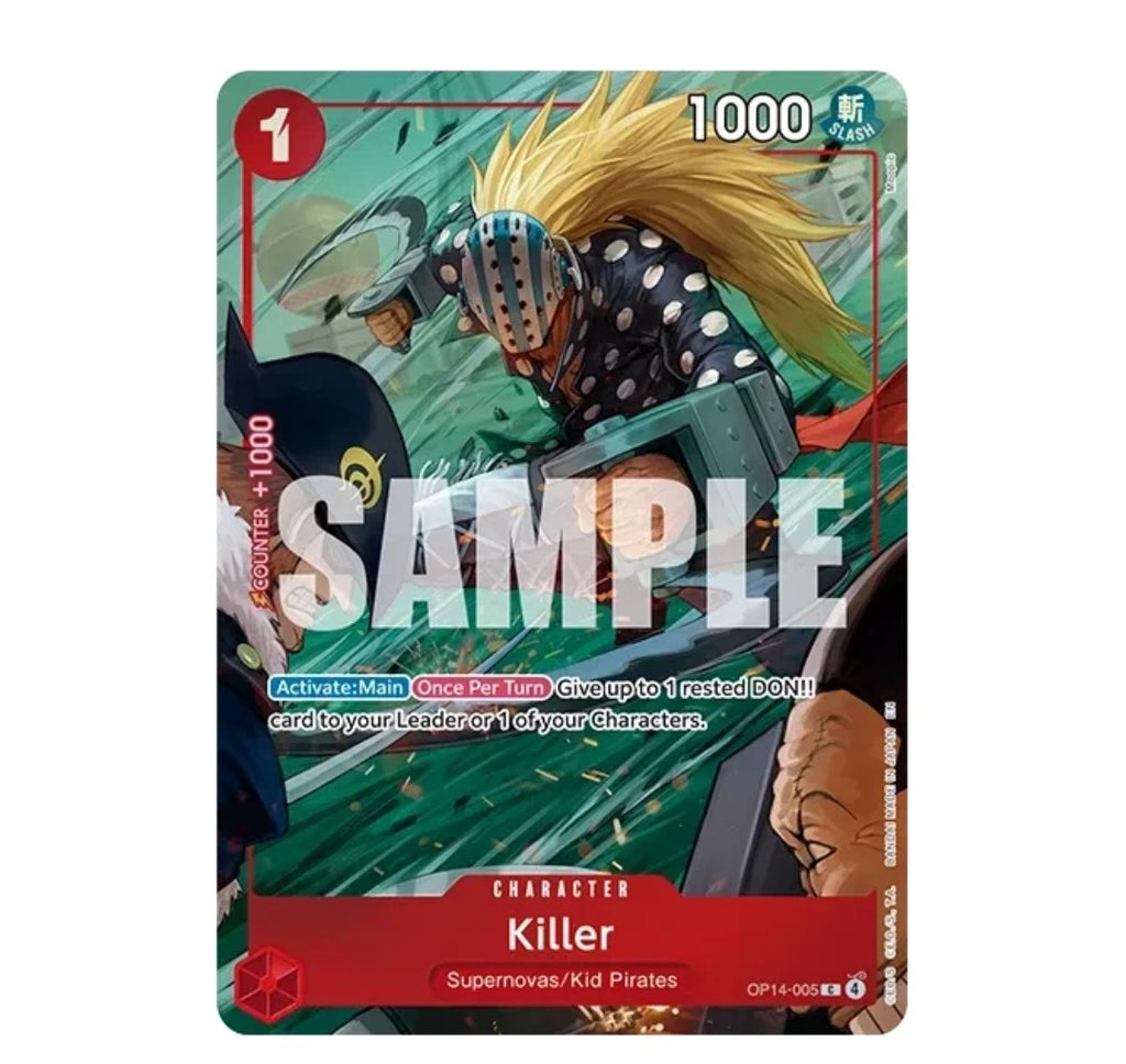 One Piece IB08 kid & killer Illustration Box