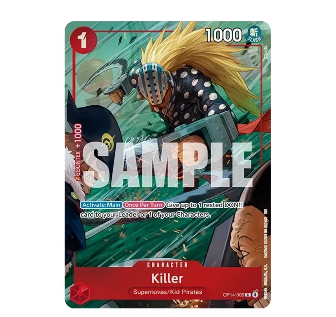 One Piece IB08 kid & killer Illustration Box