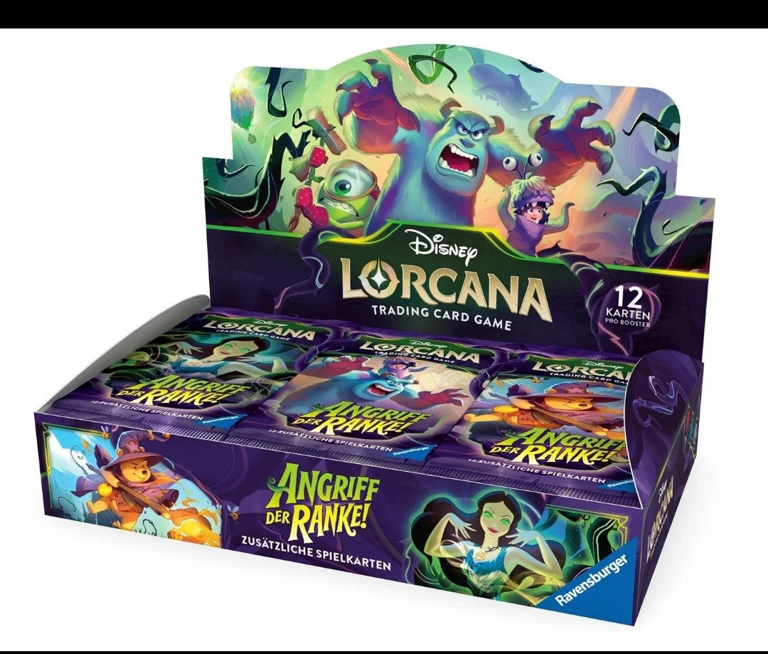Lorcana Attack of the Vines Sealed Case x4 Booster boxes