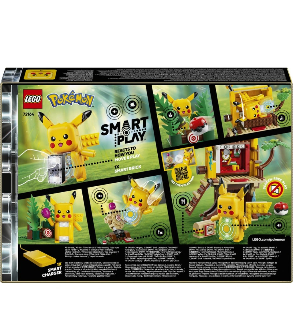 Toys
LEGO Pokémon SMART Play: Training House with Pikachu Set