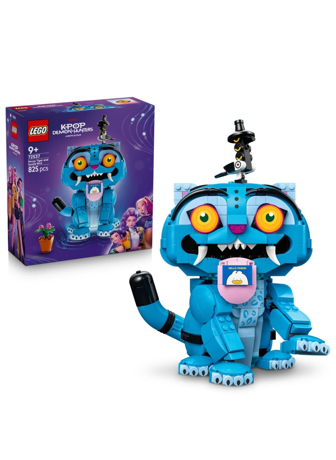 LEGO KPop Demon Hunters 72537 Derpy Tiger and Sussie Bird Set