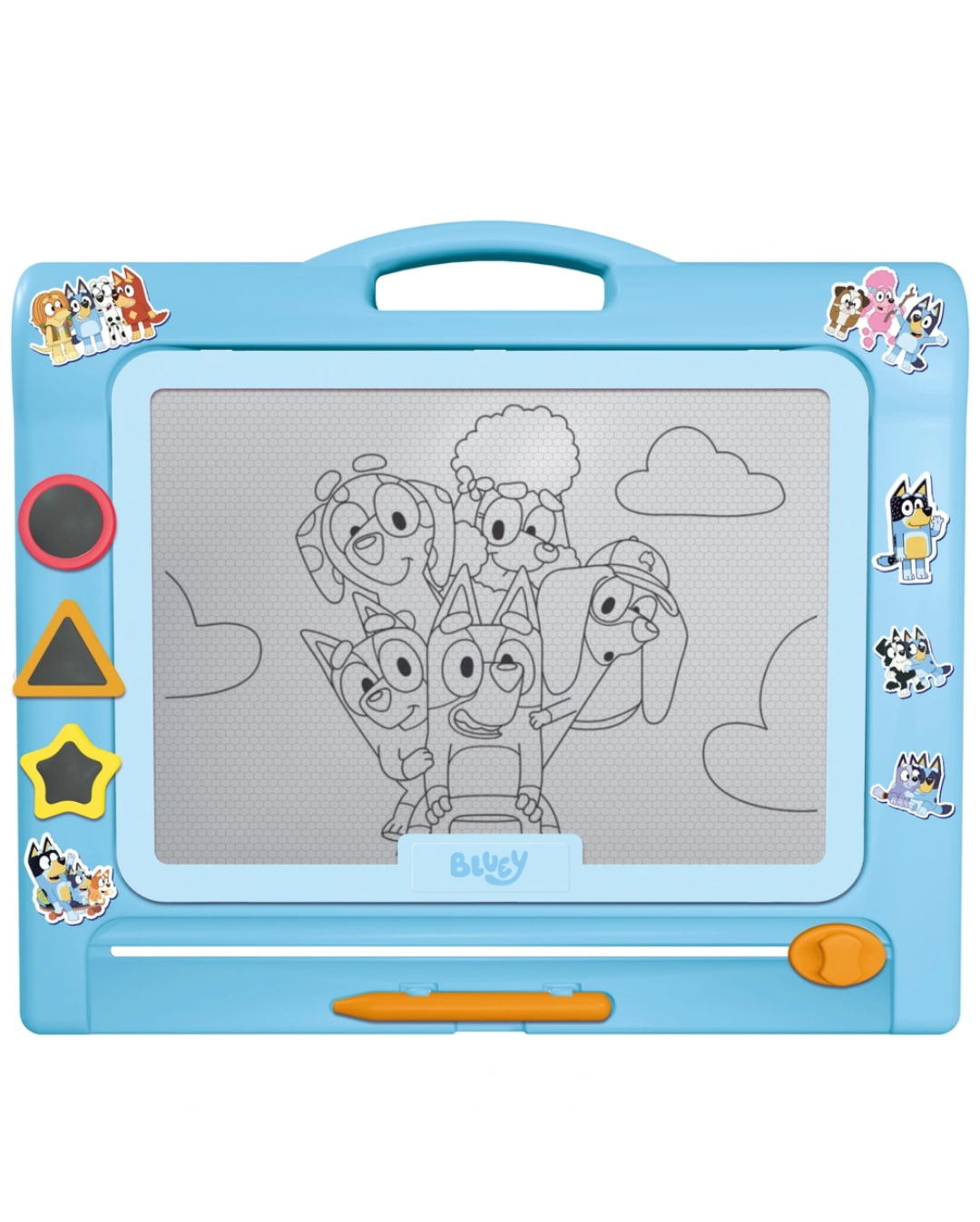 Bluey and Friends Deluxe Magnetic Scribbler Doodle Drawing Board
