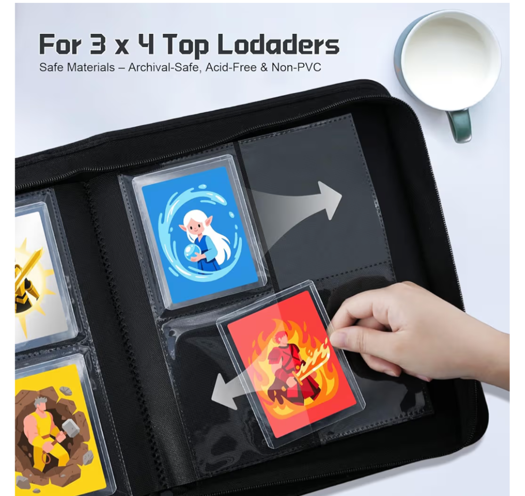TCG 128 card Toploader Binder
