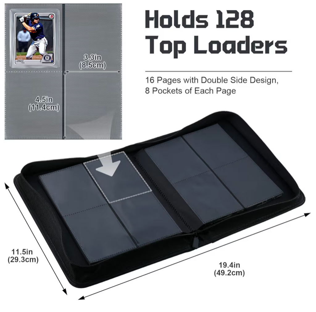 TCG 128 card Toploader Binder