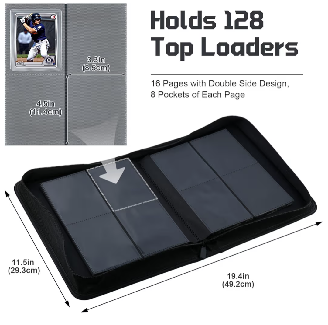 TCG 128 card Toploader Binder
