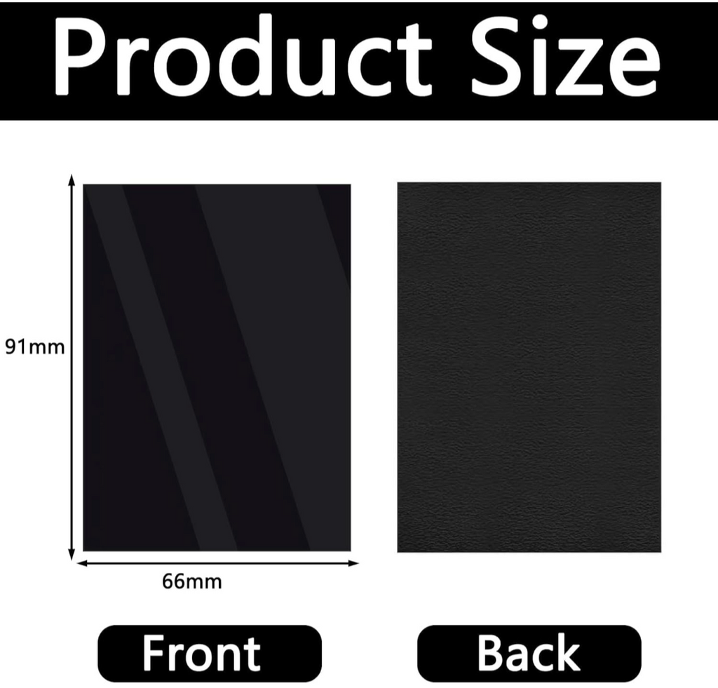 MTG Black Card Sleeves 200 TCG