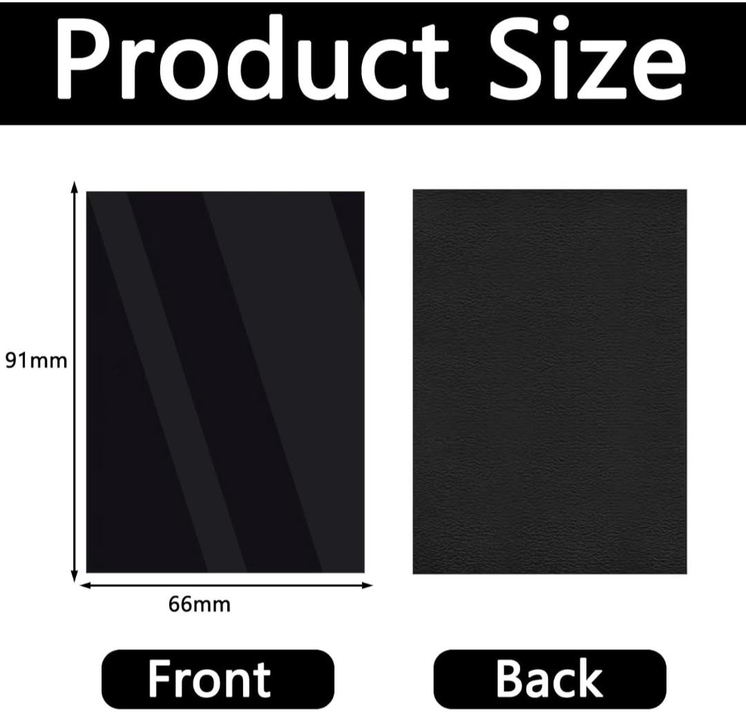 MTG Black Card Sleeves 200 TCG