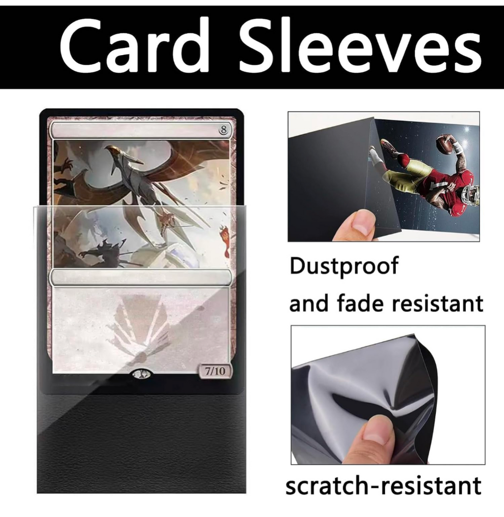 MTG Black Card Sleeves 200 TCG