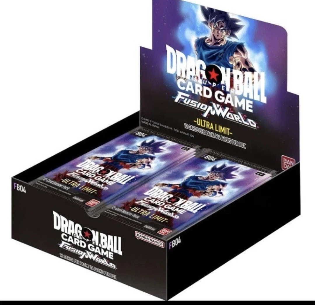 Dragon Ball Super Fusion World FB04 Ultra Limit Booster Box 24 packs
