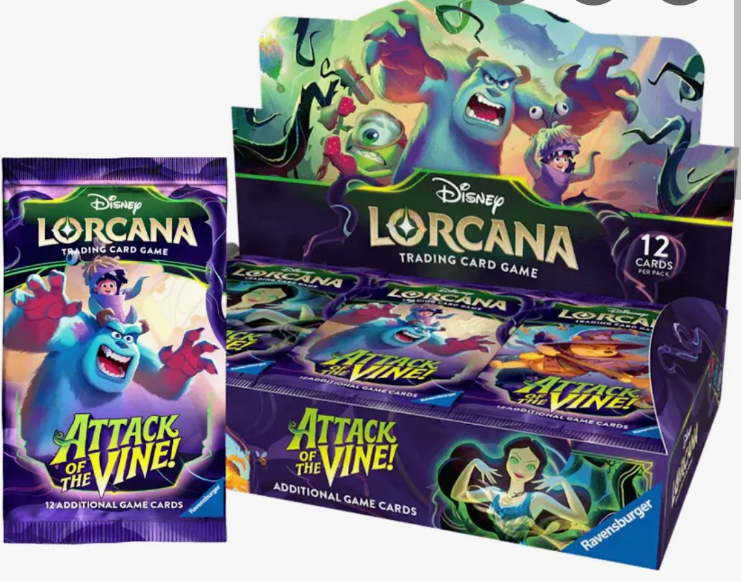 Lorcana Attack of the Vines Booster Packs