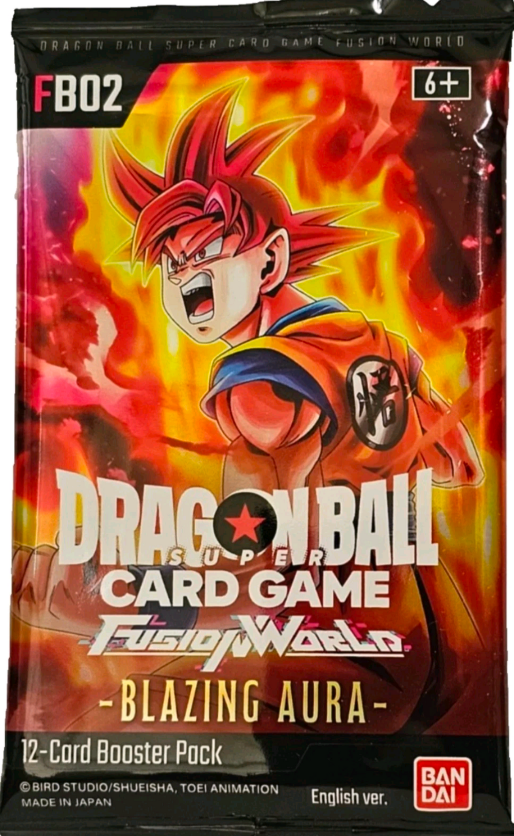 Dragonball FB02 Blazing Aura Booster Packs Fresh Box