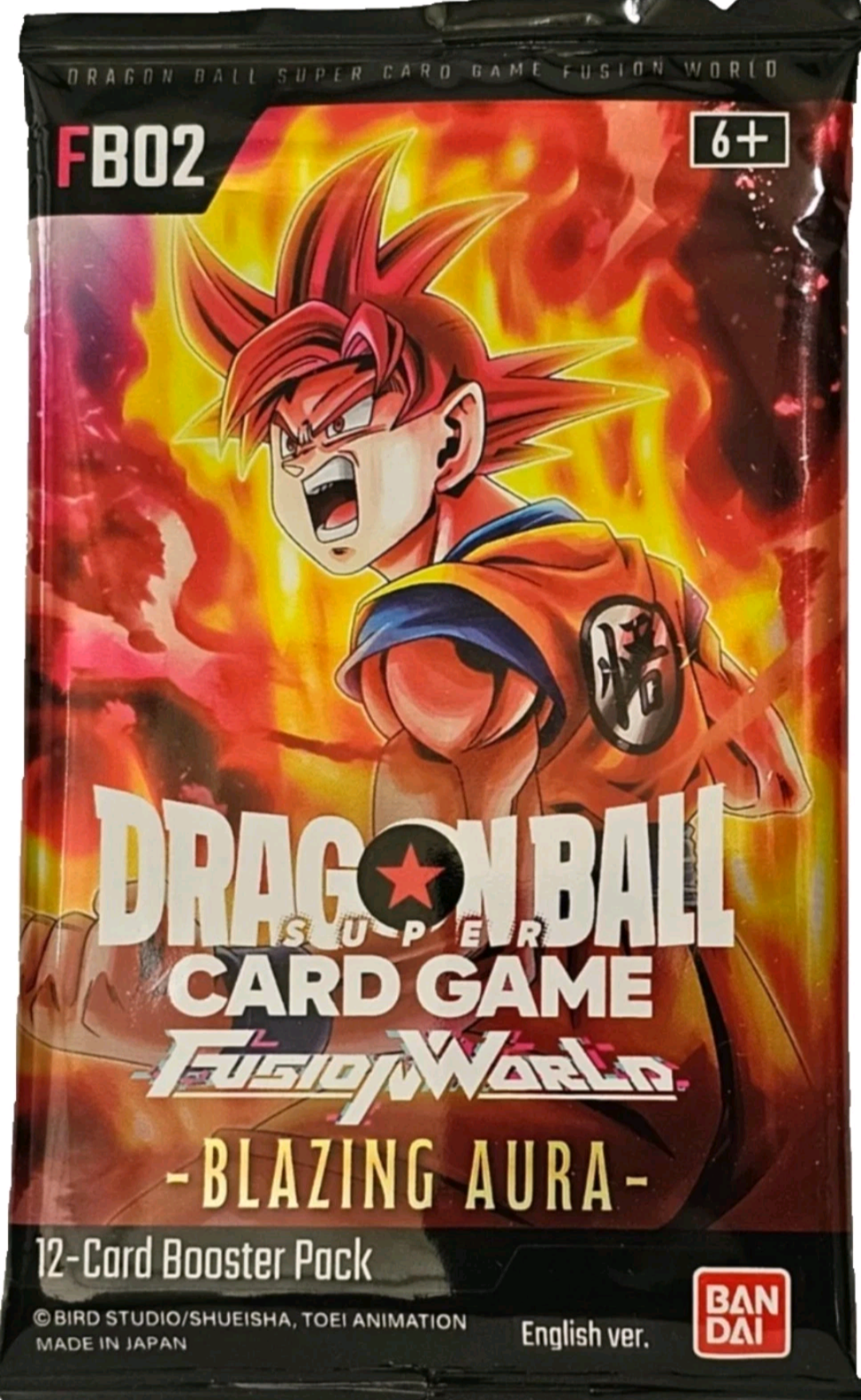 Dragonball FB02 Blazing Aura Booster Packs Fresh Box